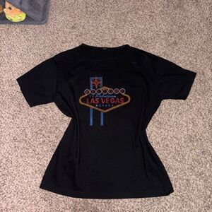 Blingy Cute Las Vegas sequins tee